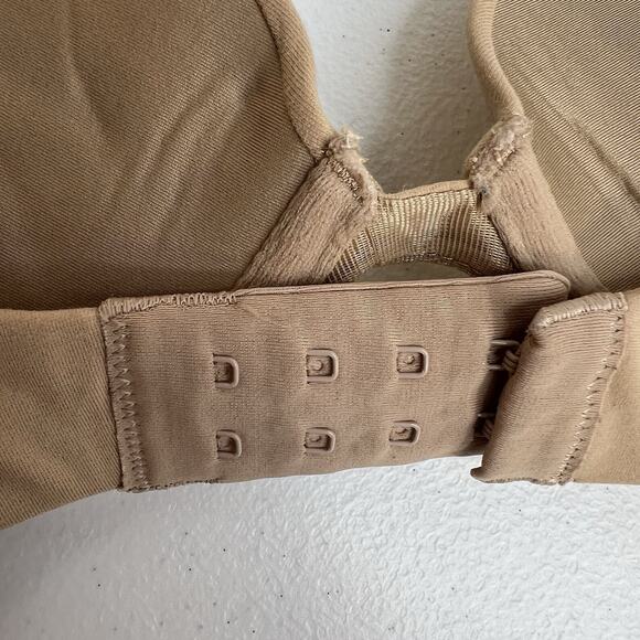 Soma 32A Bra Embraceable Tailored Push Up Underwired Adjustable Straps Beige Tan - Picture 8 of 14